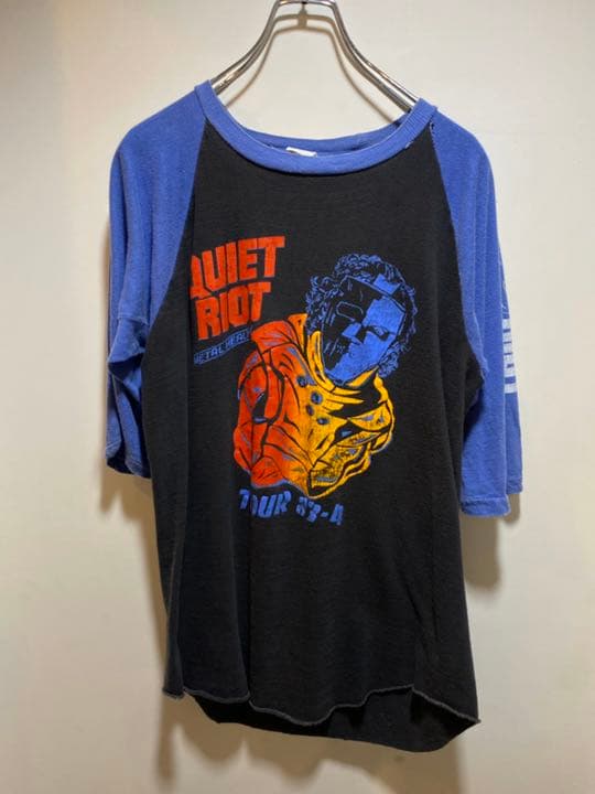 80s QUIET RIOT バンドTシャツ パキ綿 古着 | contifarma.pe