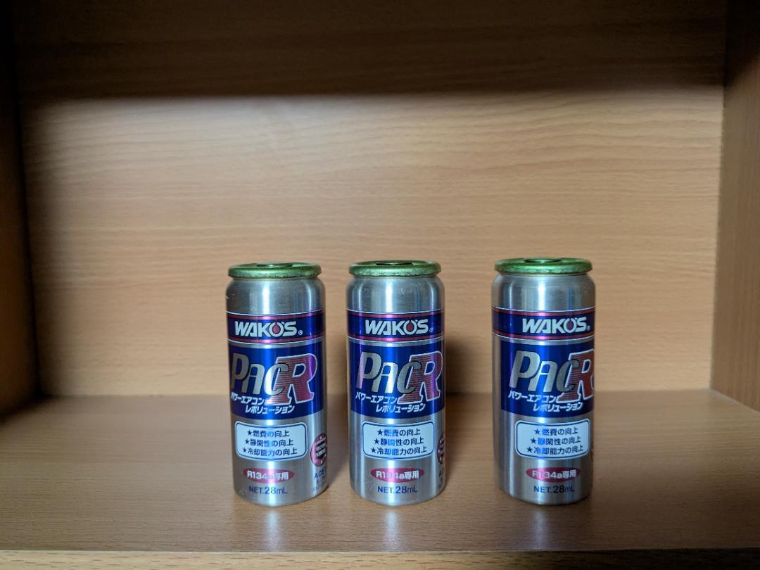 WAKOS PAC-R エアコン添加剤 28mL ３本