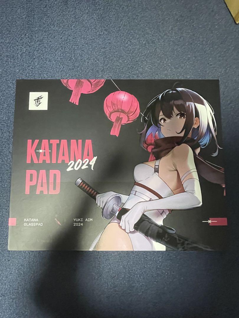 マウス・トラックボール YukiAim Glass Mousepad Katana