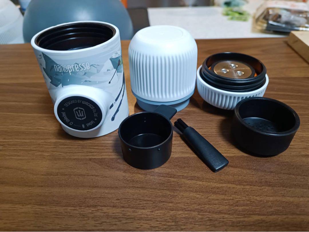 WACACO NANOPRESSO ホワイト 収納ケース付き WACACO NANOPRESSO ホワイト 収納ケース付き