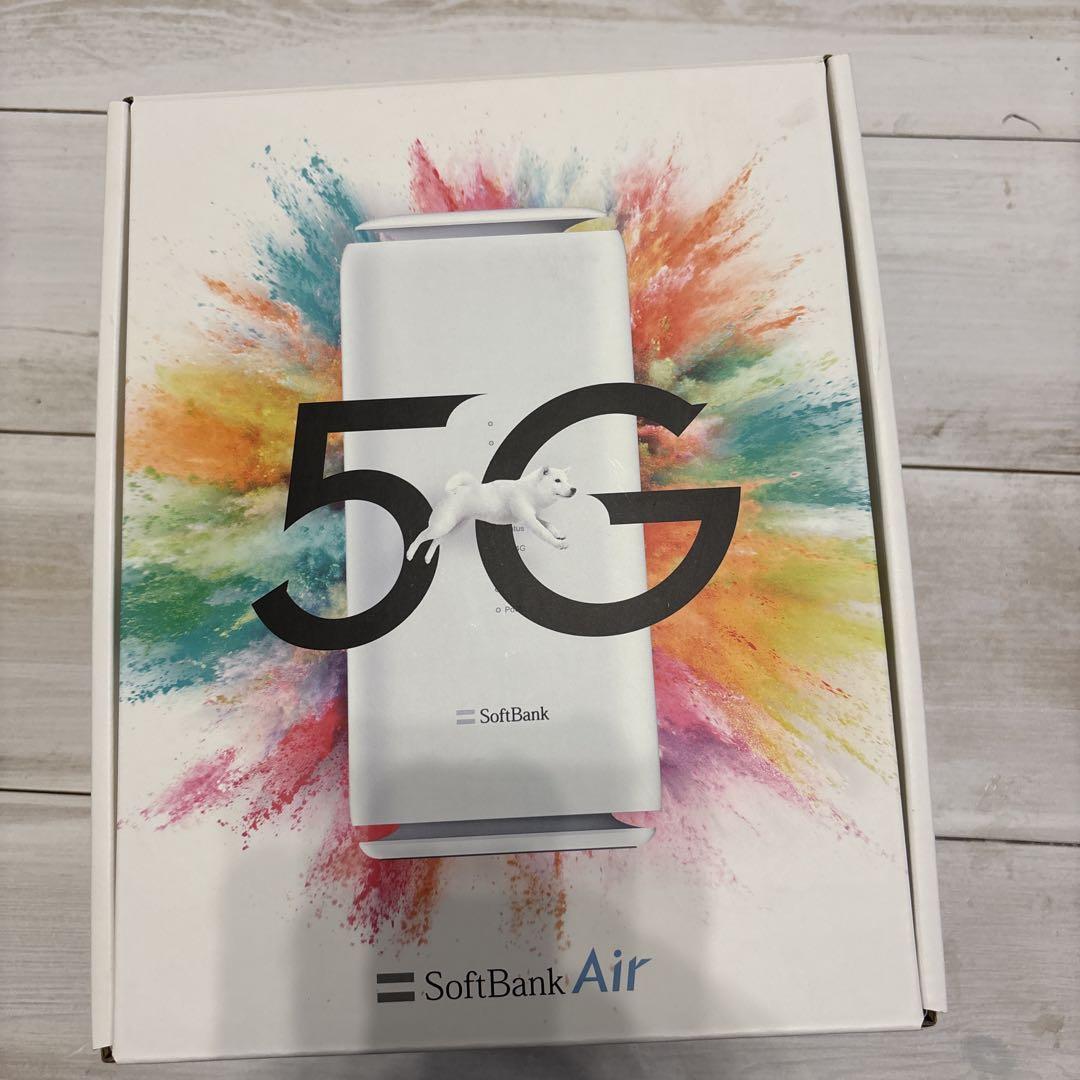 SoftBank Air 5G 無線LANルーター 本体 - メルカリ