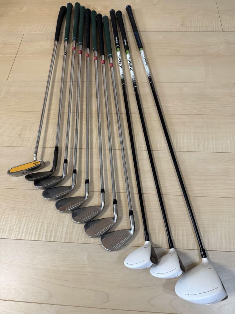 TaylorMade テーラーメイド RBZ メンズゴルフセット 11本 初心者