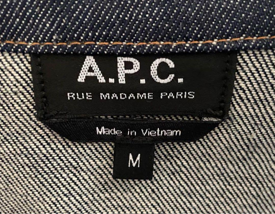 Gジャン　APC デニムワークジャケット リジッド