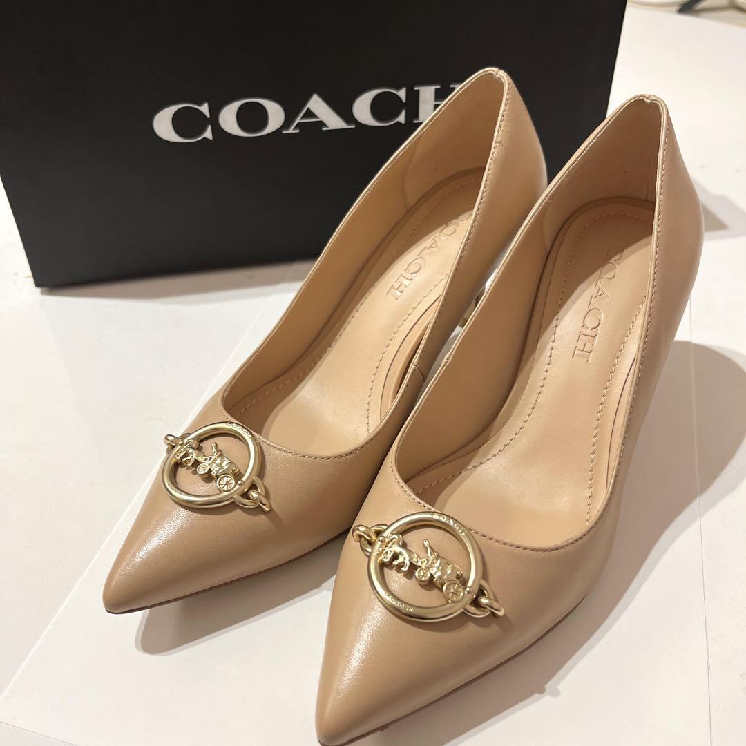 coach(コーチ) パンプス サイズ5.5 - メルカリ