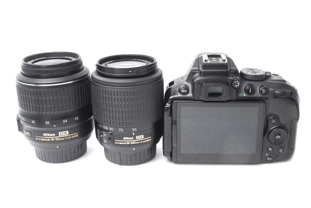 ✨Nikon D5300✨ダブルレンズ✨ Wi-Fi接続✨自撮りOK✨入門モデル ✨Nikon D5300✨ダブルレンズ✨ Wi-Fi接続✨自撮りOK✨入門