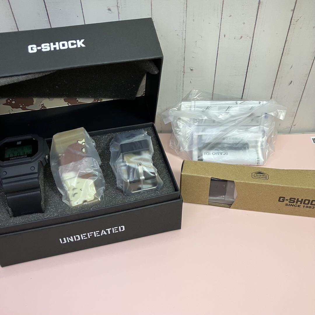 時計 UNDEFEATED x G-SHOCK DWE5600UD