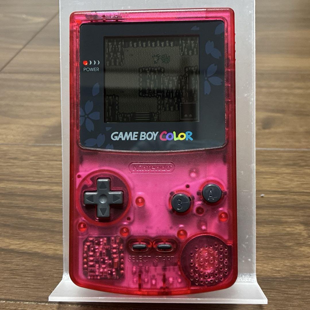 ゲームボーイカラー　サクラ大戦　クリアチェリーピンク　本体  ジャンク品 ふるいちオンライン - ゲーム/ゲームボーイ/ゲームボーイカラー
