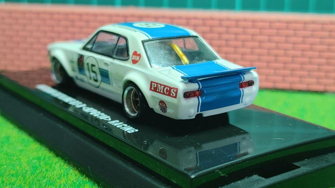 1/64 ミニカー 京商 ハコスカ スカイライン2000GTR改高橋国光