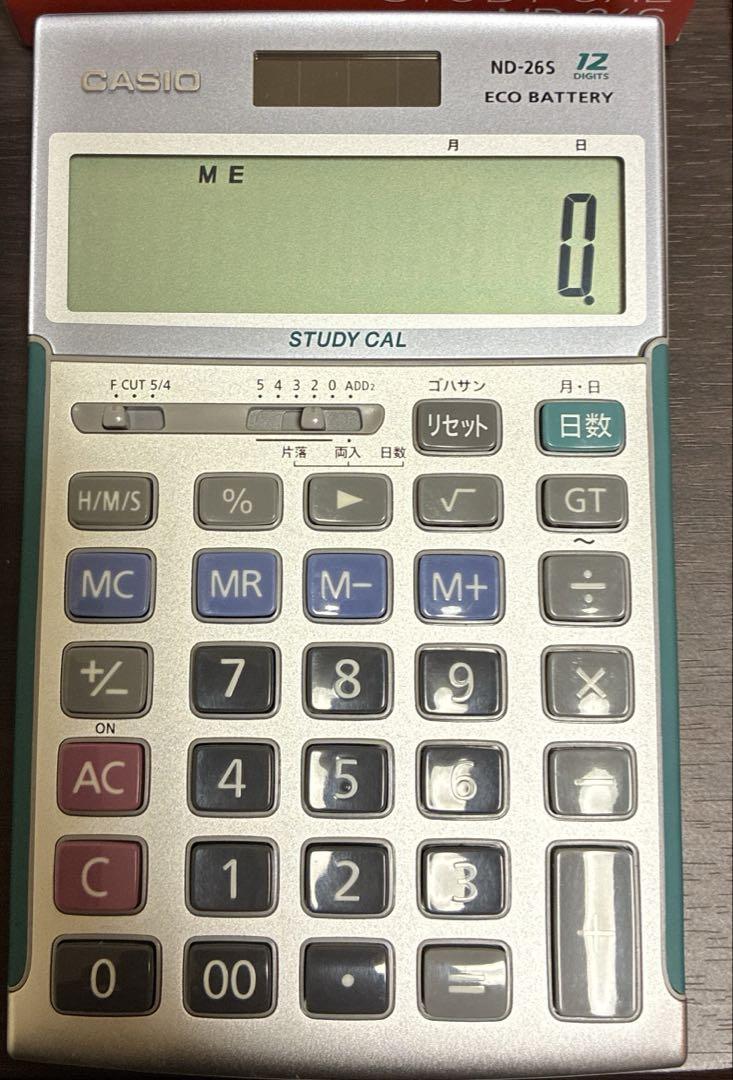 CASIO STUDY CAL ND-26S｜www.image-tek.nlカンパニー公式ショップ