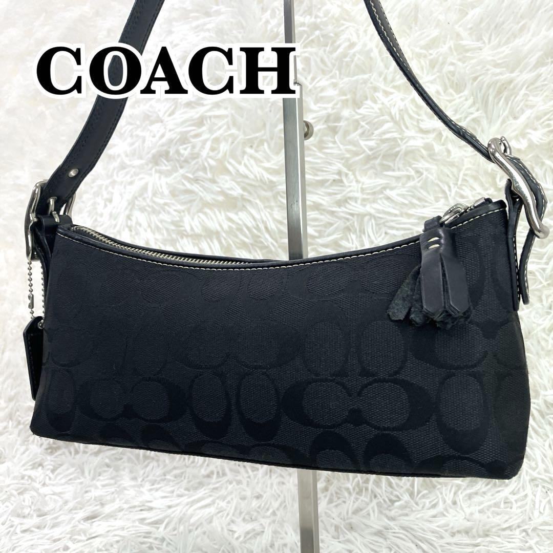 COACH　ショルダーバッグ　ワンショルダー　アクセサリーバッグ　シグネチャー