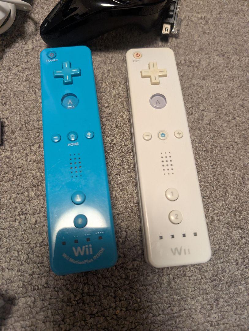 Wii 本体 ホワイト コントローラー2個付き - メルカリ