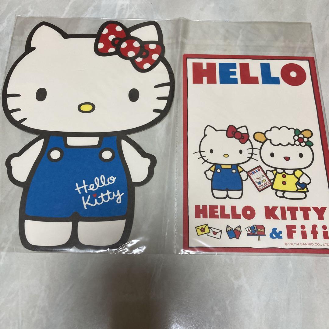 チャーミーキティ大判ハンドタオル非売品いちご新聞付録送料込みサンリオsanrio サンリオ メモ帳 チャーミーキティ 50周年 いちご新聞 新品未