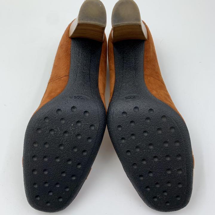 むい【希少サイズ】Tod's ローファーパンプス　ヒール　大きいサイズ