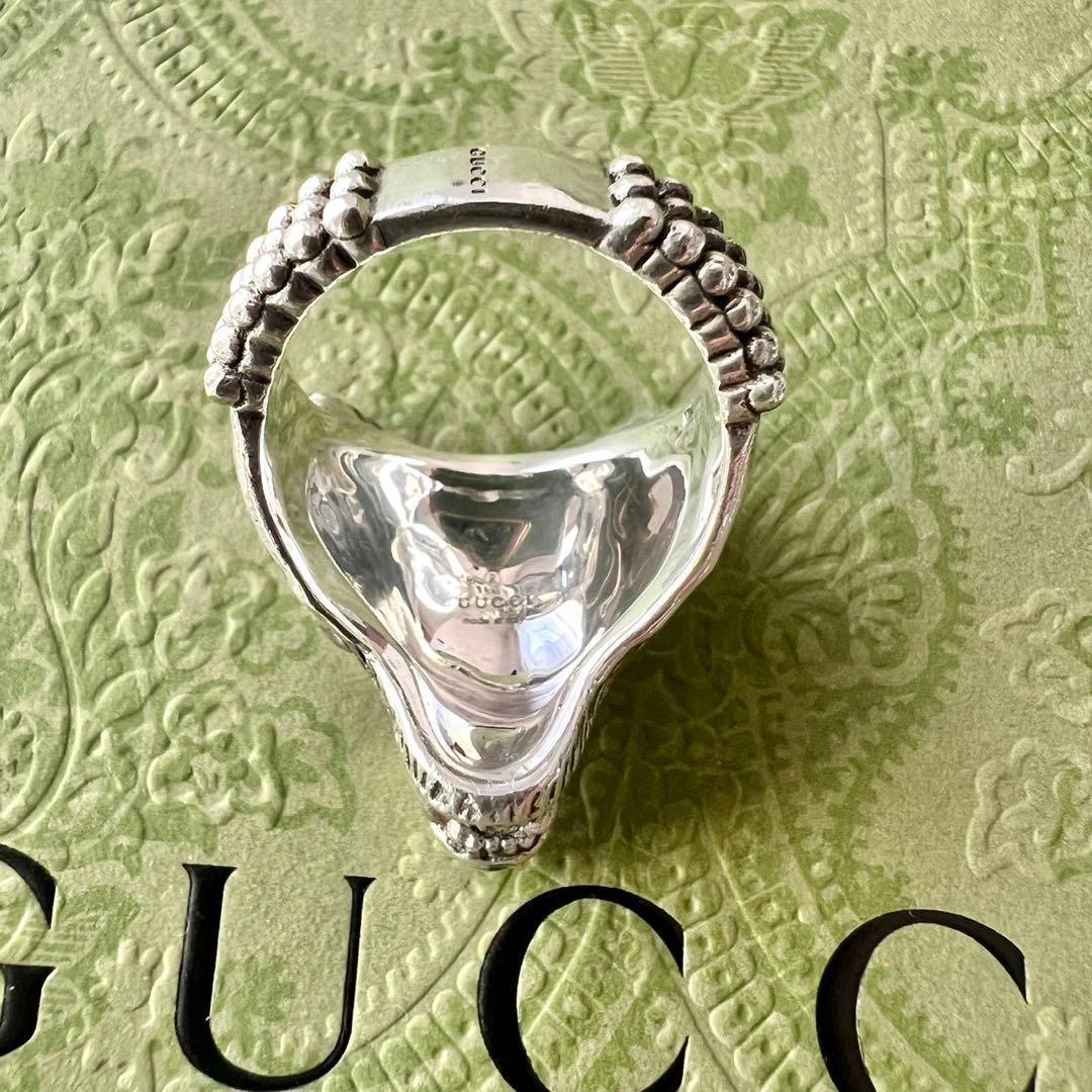 極美品✨GUCCI　グッチ　リング　希少　 オオカミ　ウルフ　アンガーフォレスト