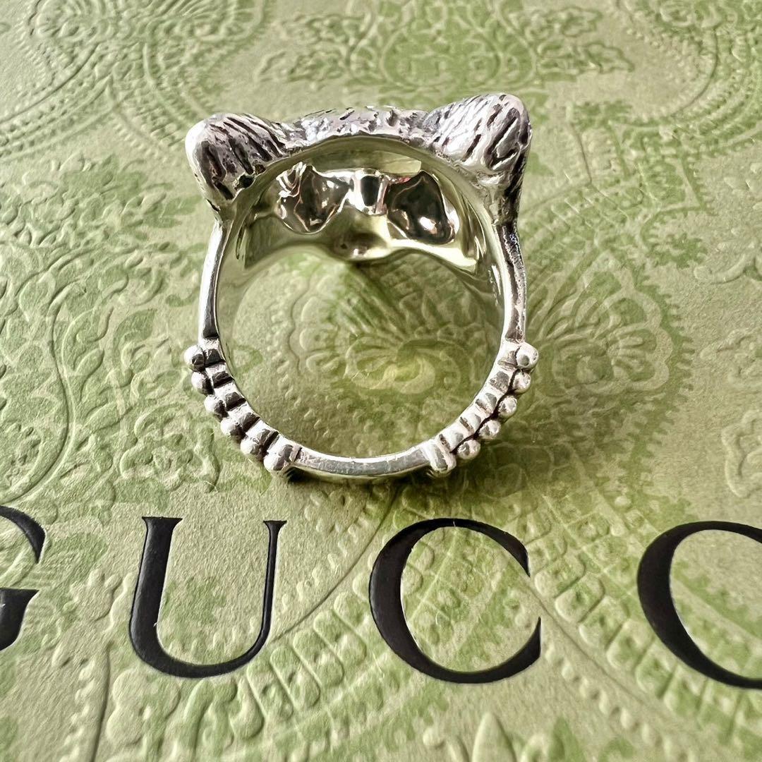 極美品✨GUCCI　グッチ　リング　希少　 オオカミ　ウルフ　アンガーフォレスト