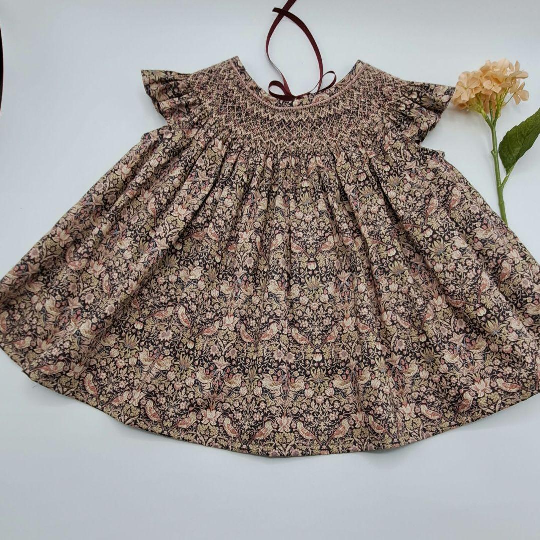 【完成品】120sizeビショップ*ストロベリーシーフ