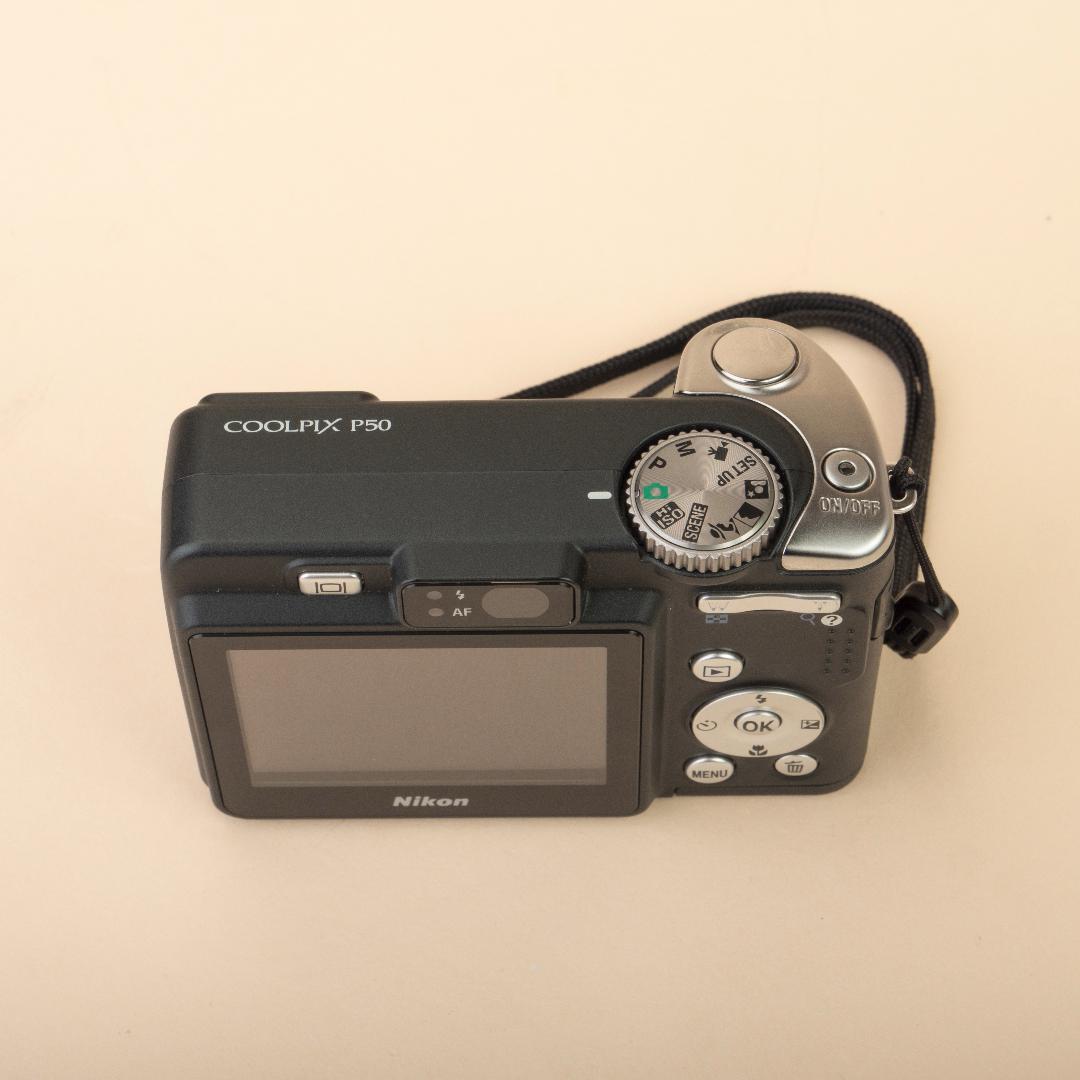 単3電池で動く】Nikon COOLPIX P50 ブラック