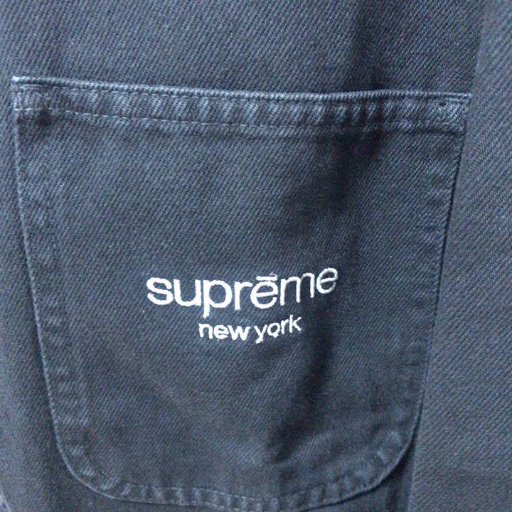 Supreme Classic Logo Denim Chore Jacket