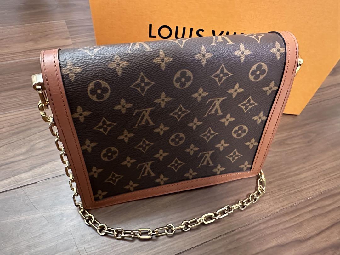 【保護フィルム新品】ルイヴィトン LOUIS VUITTON ドーフィーヌMM