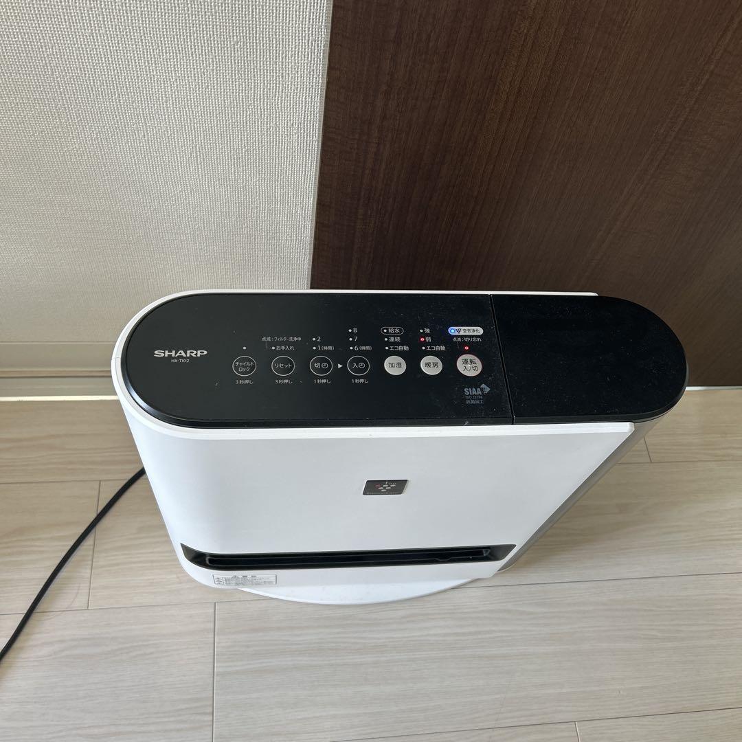 SHARP 加湿セラミックファンヒーター HX-TK12 24年製 - メルカリ