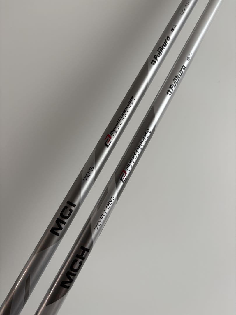 PING HB 7U用 シャフト2本セット　MCI70S & MCH70R