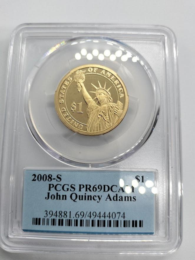 PCGS PR69DCAM ジョン・クィンシー・アダムズ大統領