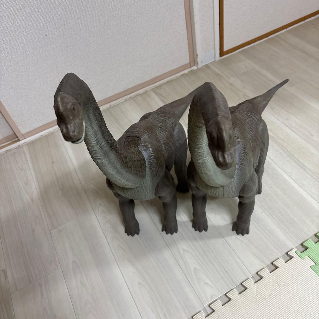 値下げ‼️美Used品 マテル スーパービッグブラキオサウルス 2体まとめて 値下げ‼️美Used品 マテル スーパービッグブラキオサウルス 2体まとめて