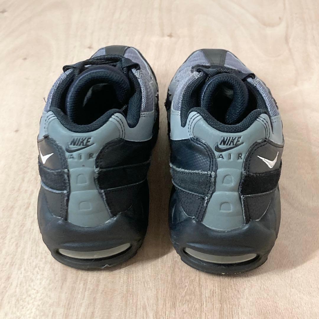 【美品】NIKE エアマックス95 アンスラサイト 黒 グレー 27cm 【美品】NIKE エアマックス95 アンスラサイト 黒 グレー 27cm