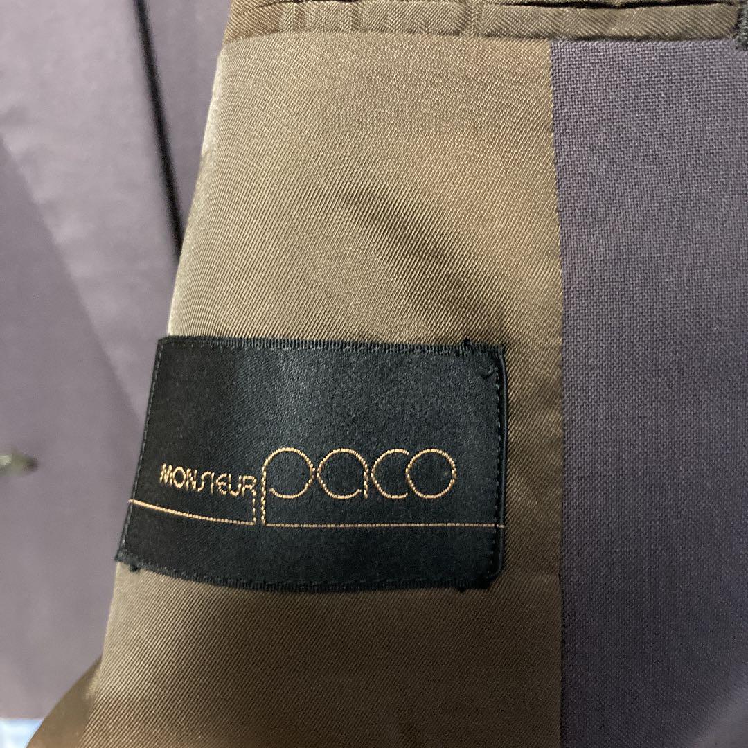 MONSIEUR PACO スーツ テーラードジャケット ダブル M - メルカリ MONSIEUR PACO スーツ テーラードジャケット ダブル M - メルカリ