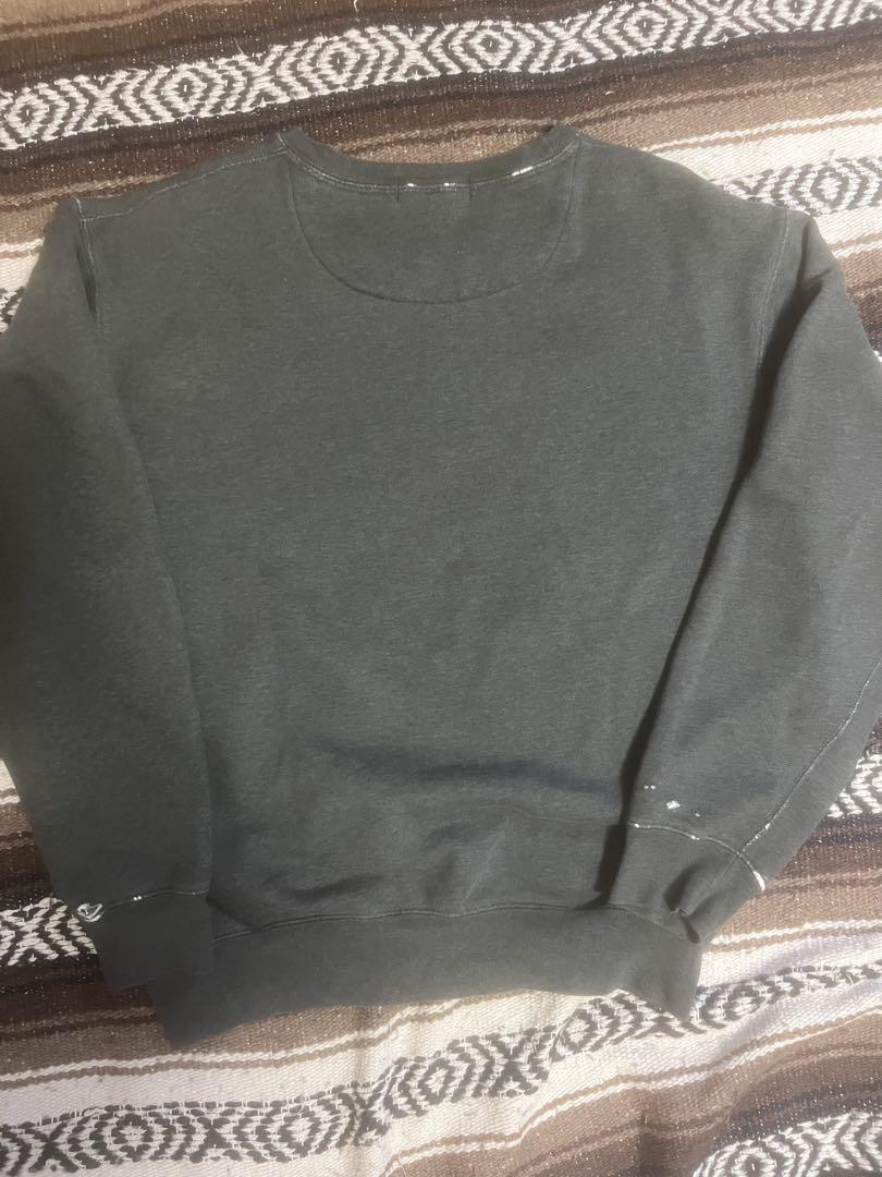 トップス RalpLauren sweat 90s charcoal grey