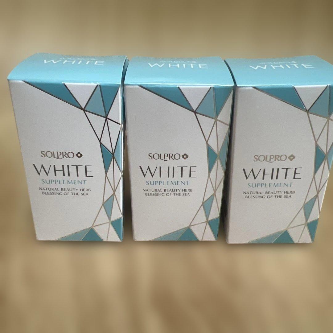 ソルプロプリュスホワイト 30粒×3箱Kaigen Pharma
