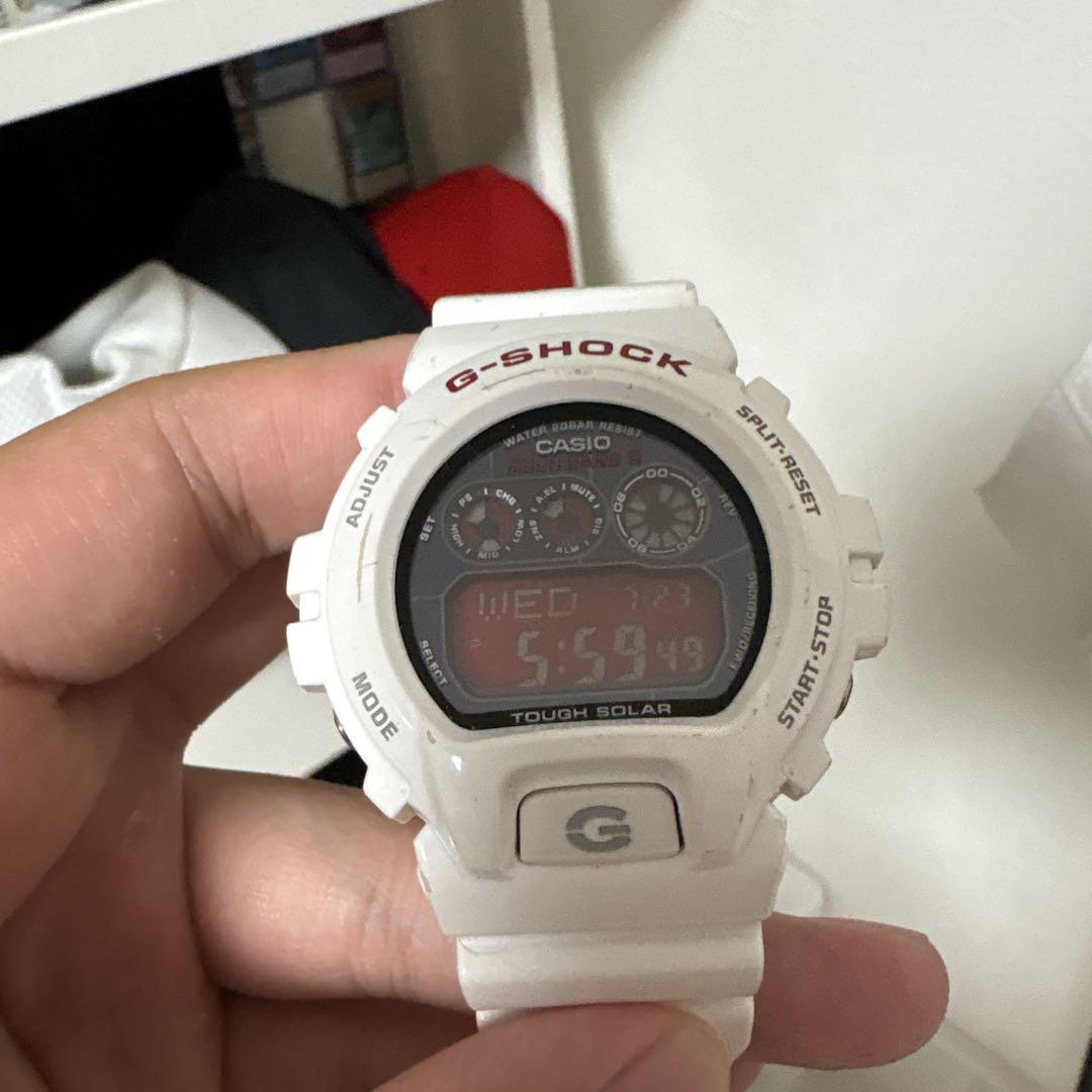 【極美品】 G-SHOCK GW-6900F-7JF ホワイト 電波ソーラー DW-6900RCS-7JF | CASIO
