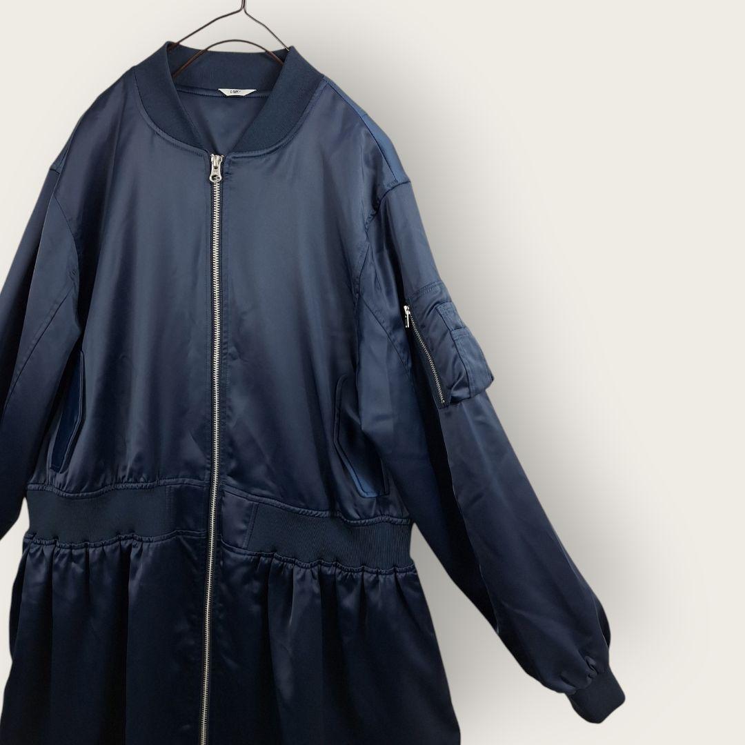 美品 IamI in Fact MA-1 ロングコート