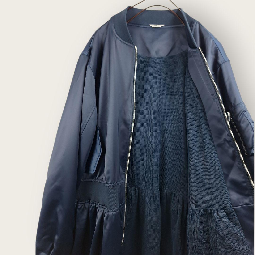 美品 IamI in Fact MA-1 ロングコート