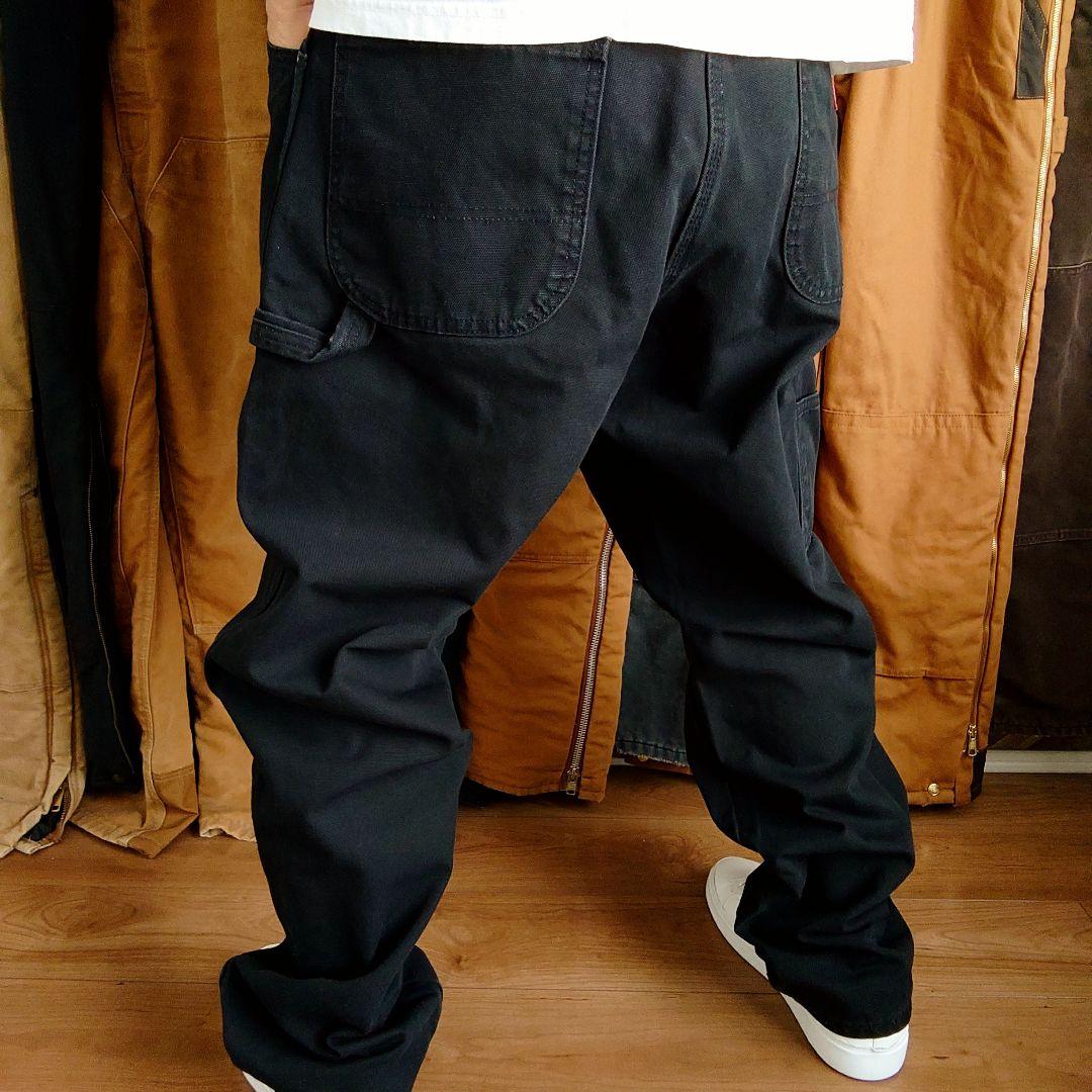 Dickies ディッキーズ ダック地ペインターパンツ 黒ブラック W39 XL - メルカリ Dickies ディッキーズ ダック地ペインターパンツ 黒ブラック W39 XL - メルカリ
