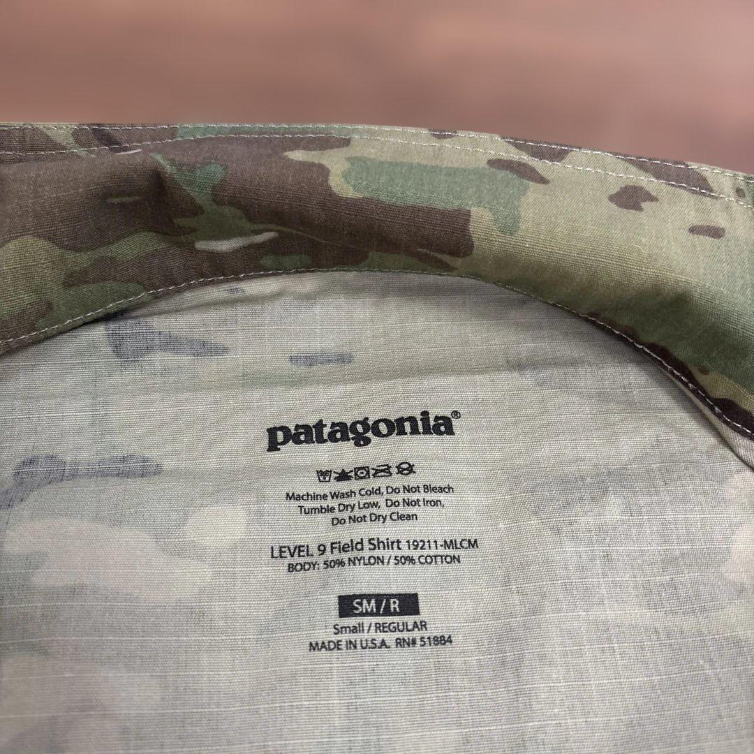 極美品　米軍　実物　Patagonia LEVEL9 FIELD SHIRT S