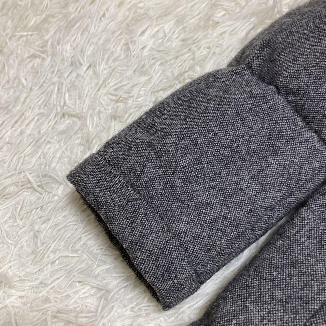 【在庫処分】 美品 ジャーナルスタンダード ダウンコート グレー フード取外し ジャケット・アウター