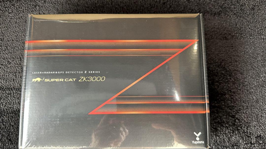 ユピテル SUPER CAT ZK3000 レーダー探知機 GPS搭載