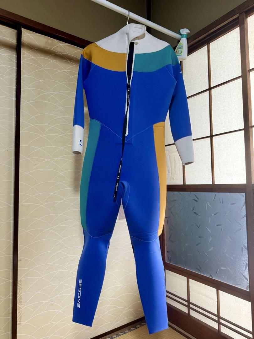 新品！bestdiveダイビング用ウェットスーツ 3mm 男性用XL
