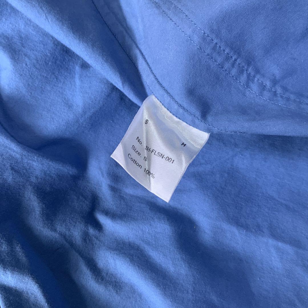 エスエイチSH SH-FLSN-001 MACKINAW SHIRT S 水色 - メルカリ