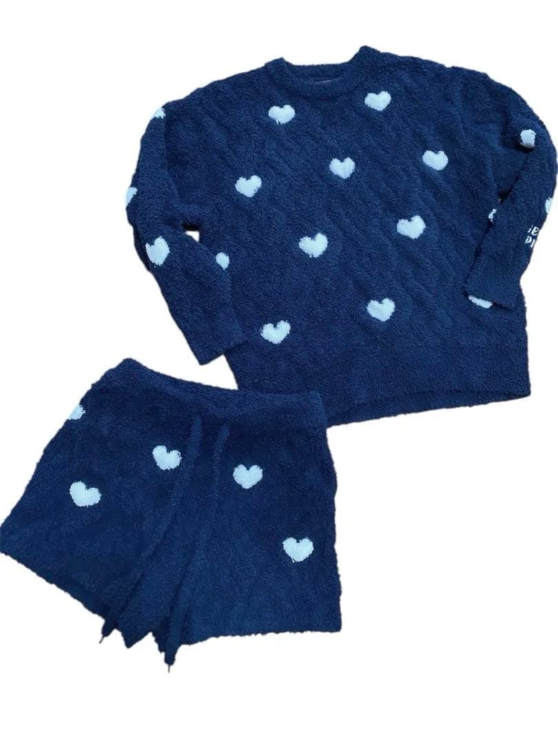 GELATO PIQUE ホリデーハートアランプルオーバーショートパンツ GELATO PIQUE ホリデーハートアランプルオーバーショートパンツ gelato