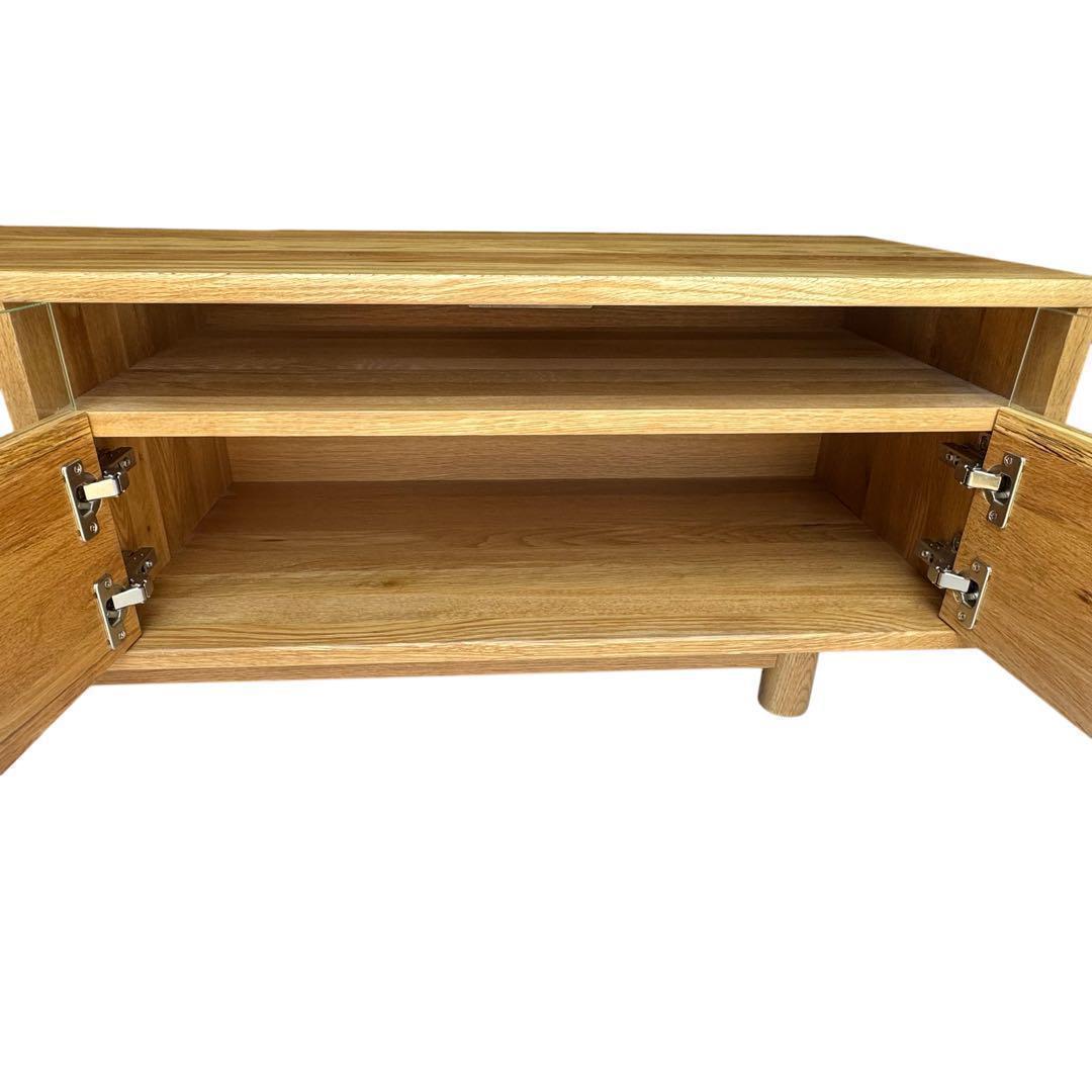 【未使用】 SIEVE ハイライト ローボード 無垢材 美品 【未使用】 SIEVE ハイライト ローボード 無垢材 美品