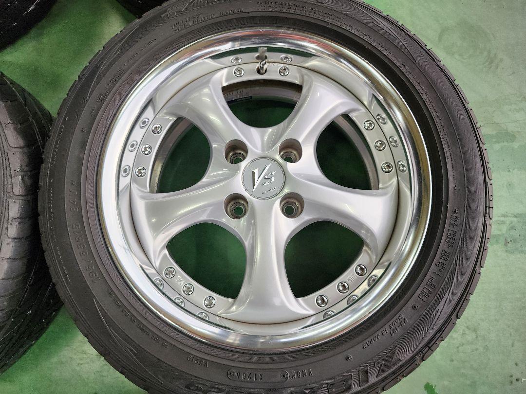 Work　VSKF-2P 4本セット　PCD100　15インチ