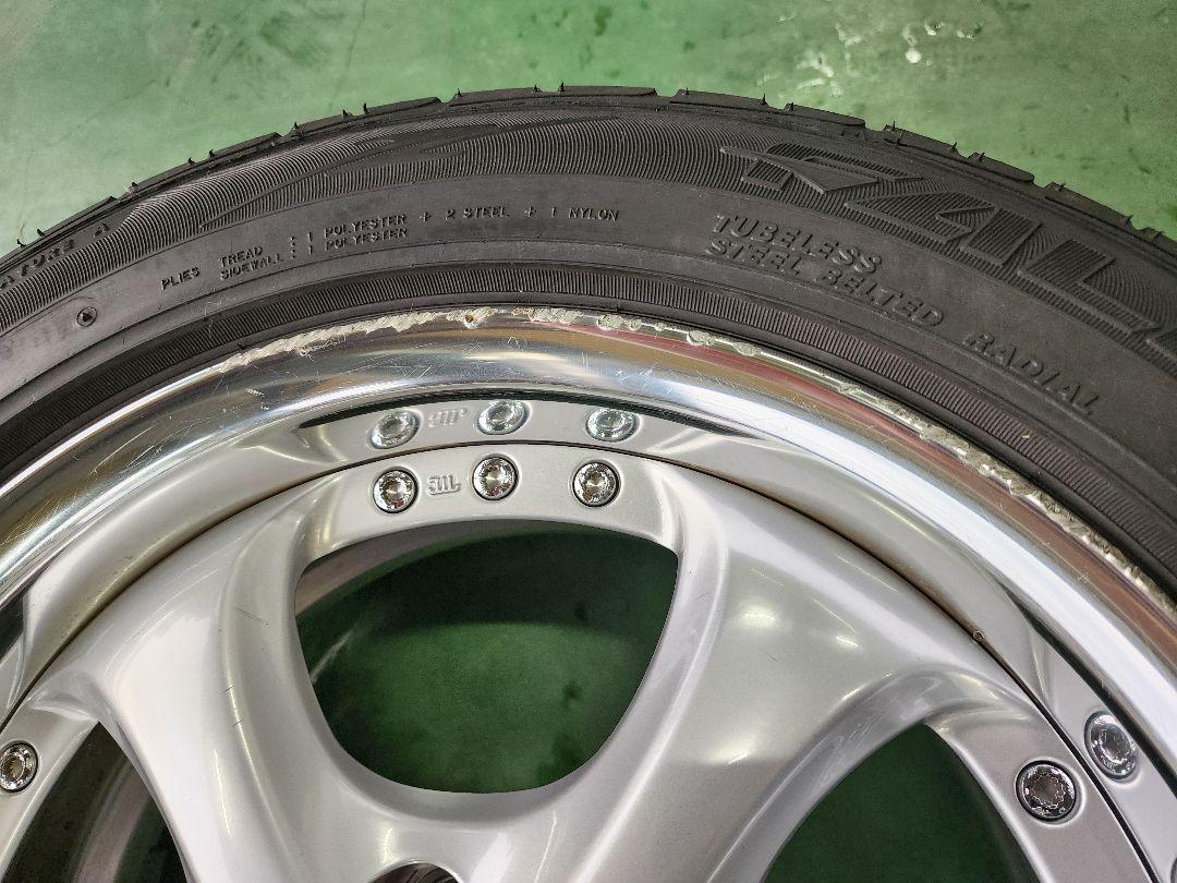Work　VSKF-2P 4本セット　PCD100　15インチ