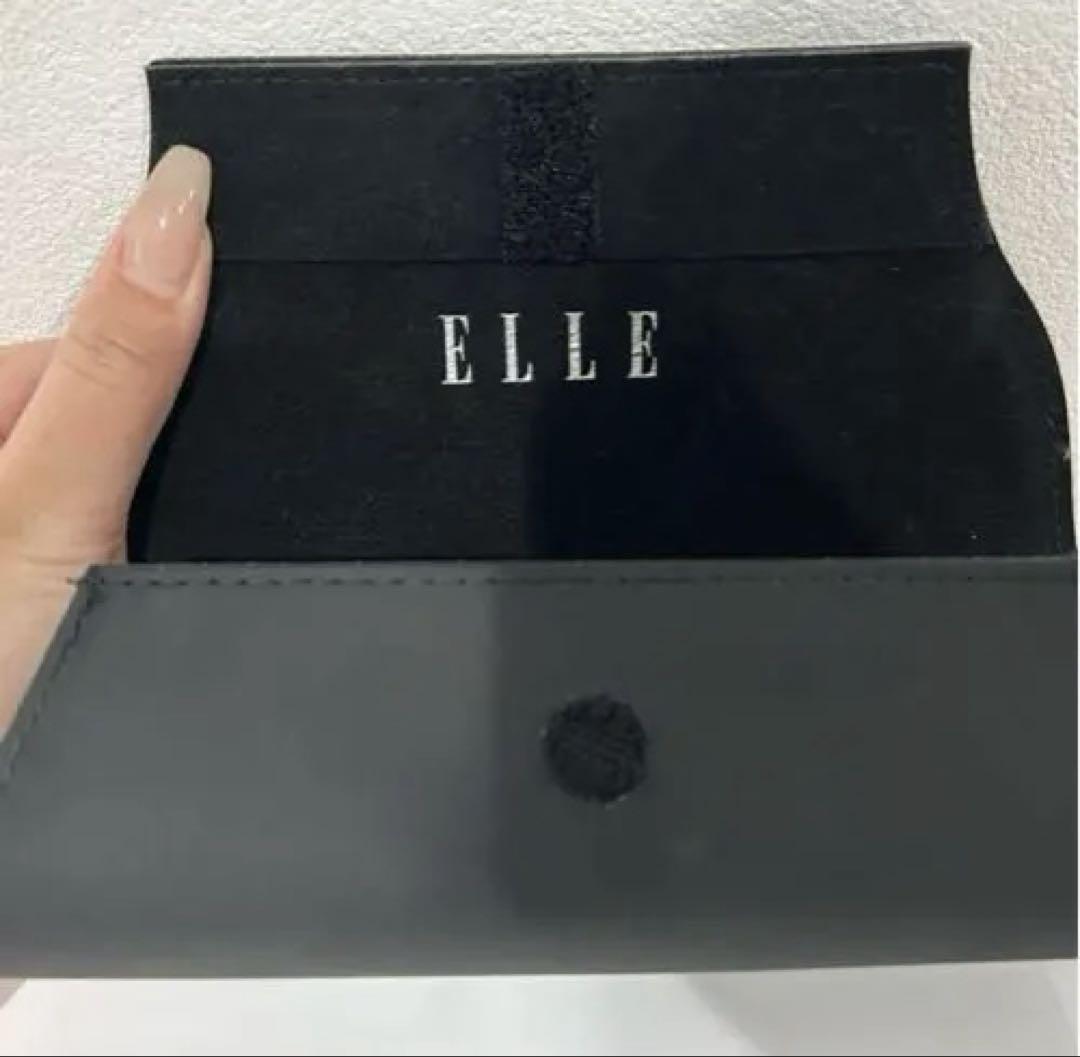 ELLE ブラック サングラス ケース付き EL14839E - メルカリ