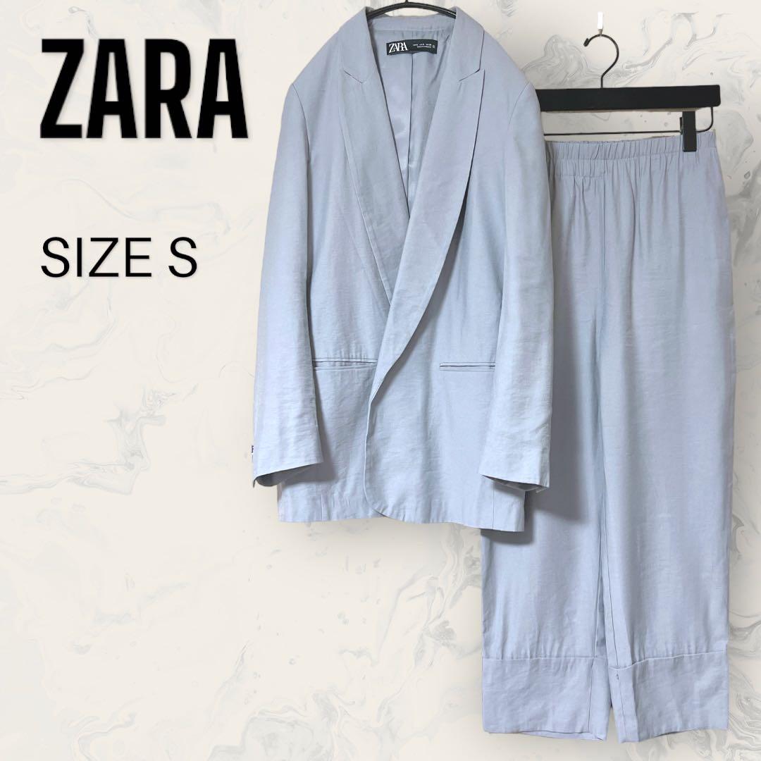 ZARA レーヨン混 スーツ セットアップ