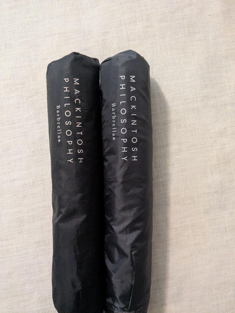 新品★マッキントッシュフィロソフィー　Barbrella 折り畳傘　軽量　グレー