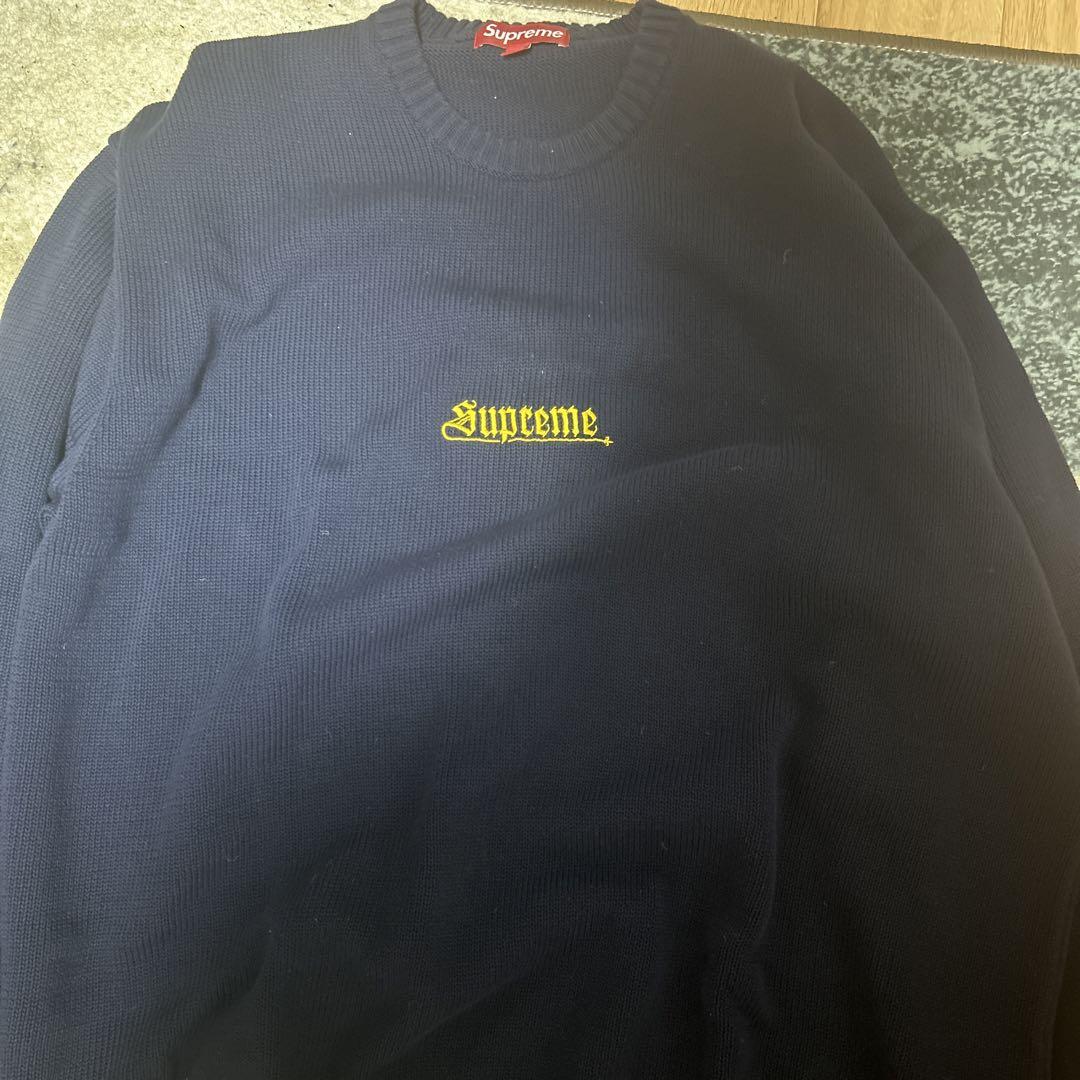 SUPREME セーター　L men´s supreme セーター