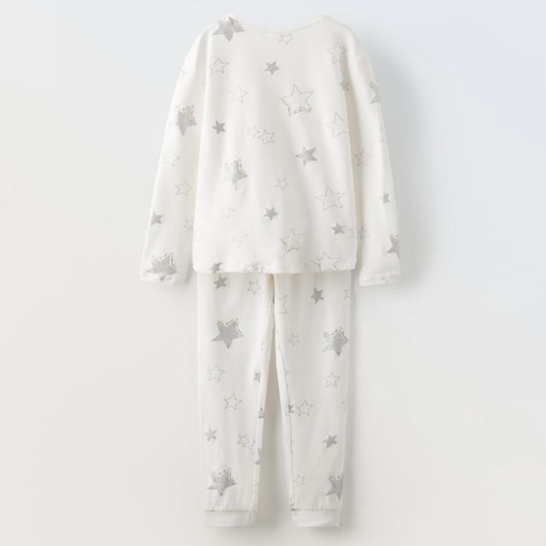 ZARA キッズ 新品 星柄パジャマ 130 スター柄 - メルカリ