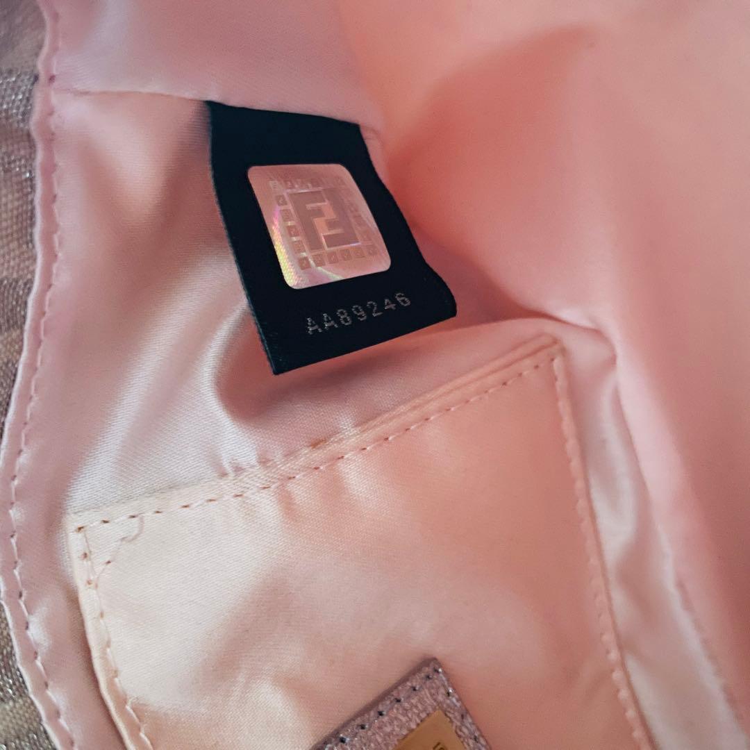 FENDI ベージュ ショルダーバッグ